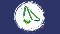 Sunflower Lanyard