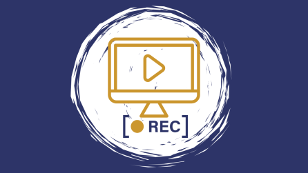 Symbolbild Webinar Aufnahme