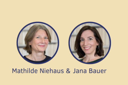 Profilbilder Mathilde Niehaus und Jana Bauer